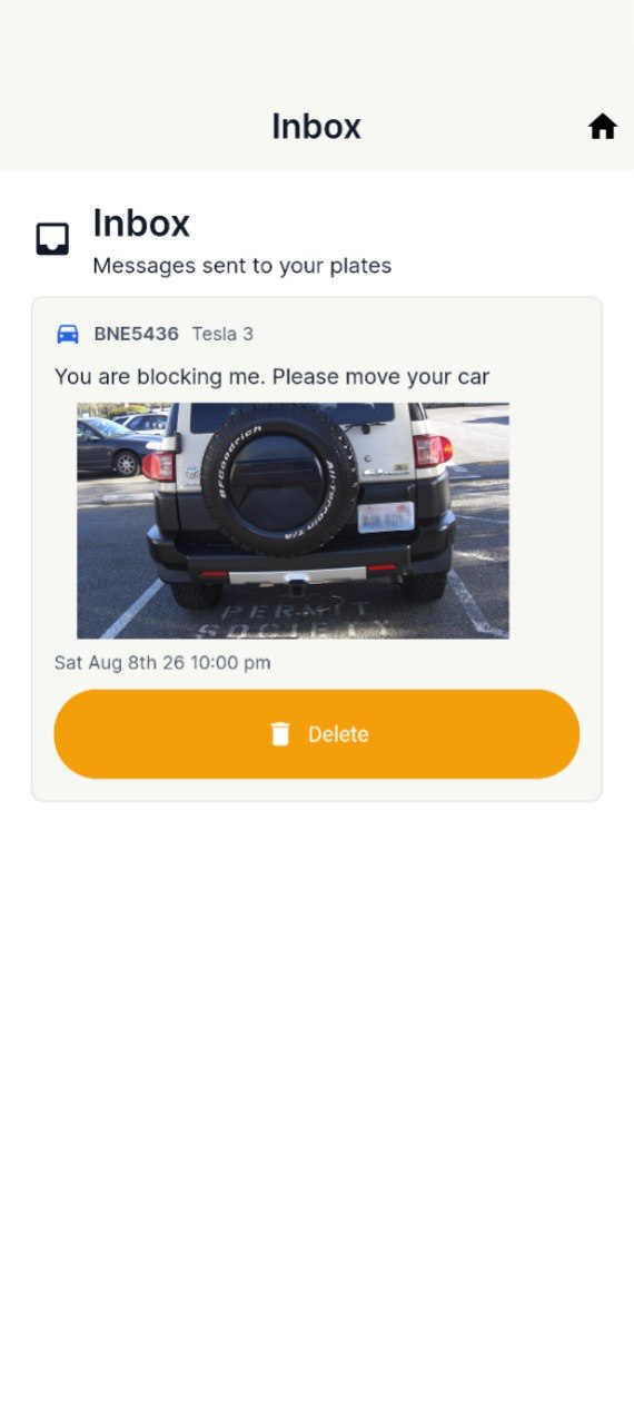 Wheels Chat inbox screen